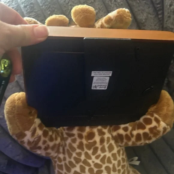 Busch Gardens Giraffe Plush Picture Frame - Tan and Brown - Picture 6 of 6